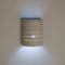 Luxury Lighting Zenia 10 in. High Ceramic Outdoor Wall Light, Cottonwood 101-01 CW-ud-7 - alternate 1